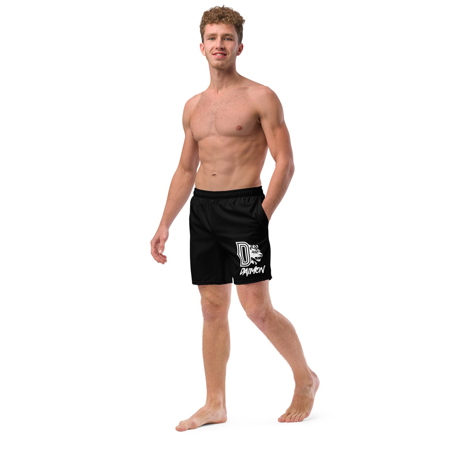 DAIMON COLLECTIVE - LION'S HEAD SWIM TRUNKS