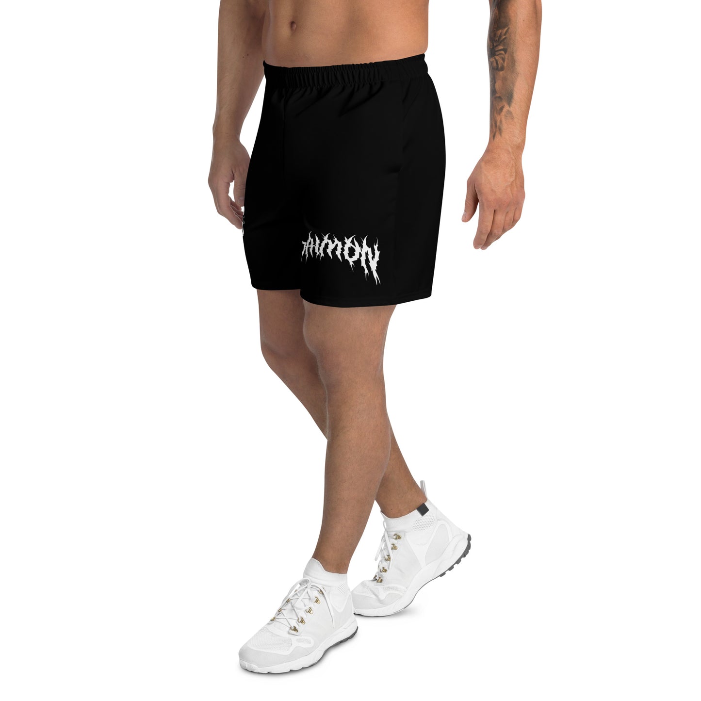 DAIMON: DUALITY SKULL ATHLETIC SHORTS